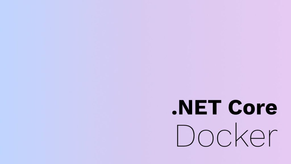 .NET Docker Banner